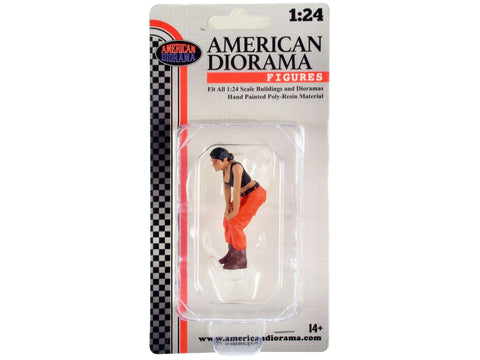American Diorama Hip Hop Girls Figure 4 for 1/24 Scale Models