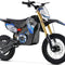 MotoTec 36v Pro Electric Dirt Bike 1200w Lithium Blue