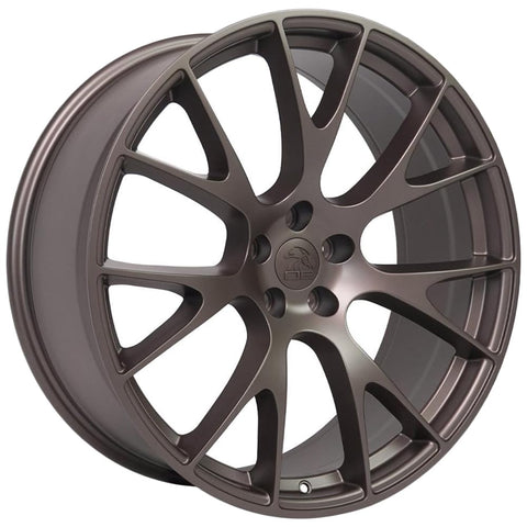 OE Wheels LLC DG15-20090-5115-18BR Bronze Wheel Painted (20 x 9. inches /5 x 115 mm, 18 mm Offset)