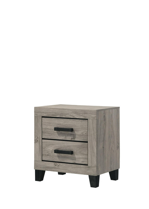 Acme Mari Nightstand in Light Gray