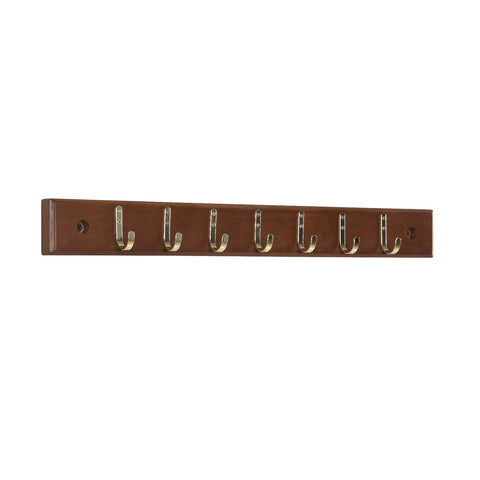 Proman Products Belts and Ties Hanger, Walnut