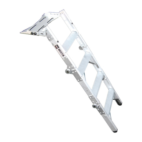 Westin 10-3000 Truck-Pal Tailgate Ladder Silver