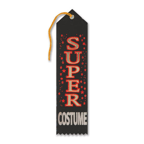 Beistle HAR511 Super Costume Award Ribbon, 2-Inch by 8-Inch