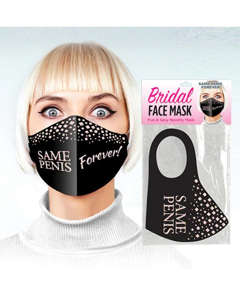 Little Genie Productions LIG76879: Same Penis Forever Glitter Mask