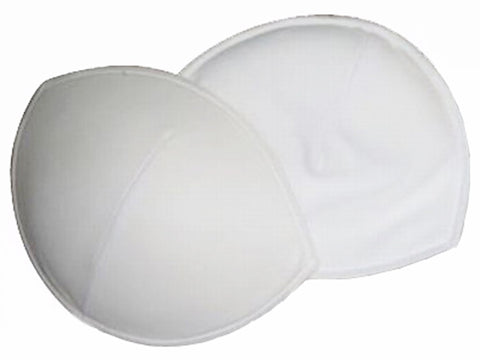 Cotton Foam Bra Cups,White,One Size