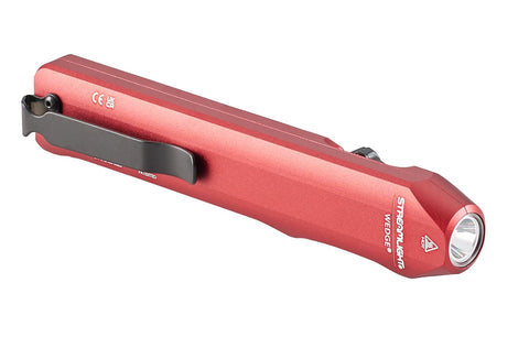 Streamlight 88814 Wedge 1,000-Lumen Max 300-Lumen Standard 1,200-Candela Flat Everyday Carry Flashlight, Includes USB-C Cable and Lanyard, Red