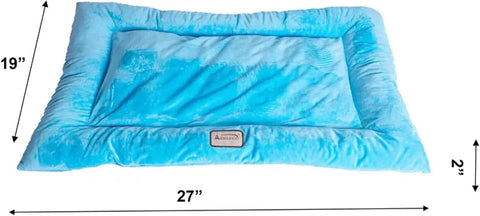 Armarkat Pet Bed Mat 27-Inch by 19-Inch by 2.5-Inch M01-Medium, Brown (Model: M01CZS-M)