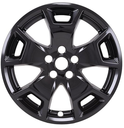 Impostor Wheel Skin Fits Ford Bronco Sport Base 2021-2023 Set of 4 Wheel Covers 17 Inch Diameter 5 Y Spoke Gloss Black Painted ABS Plastic, Snap-On Installation Coast to Coast IMP476BLK