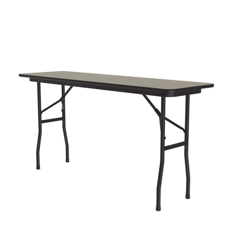Correll CF1872PX-54 18"x72" Commercial Folding Table, Savannah Sand