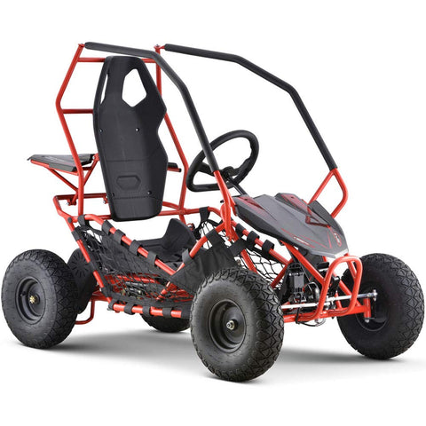 MotoTec Kids Electric Go Kart Maverick 1000w Red