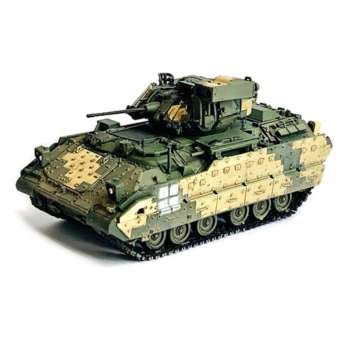 Dragon Armor | 1:72 Scale Military Diecast | Ukrainian M2A2 ODS | 3-Tone Camouflage