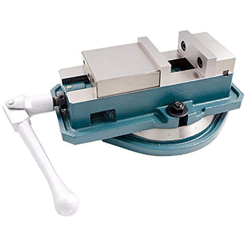 HHIP 3900-2203 Ultra-Series Angle-Tight Positive-Lock Milling Vise with Swivel Base, 3"