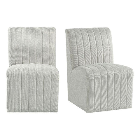 Picket House Furnishings Rizzo Dining Side Chair in Beige Linen (2 Per Carton)