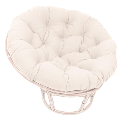Blazing Needles Polyester Twill Papasan Cushion, 1 Count (Pack of 1), Natural