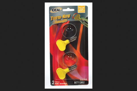 Ideal 1/2 in. 1-1/4 in. 12 Hose Clamp Stainless Steel Turn Key