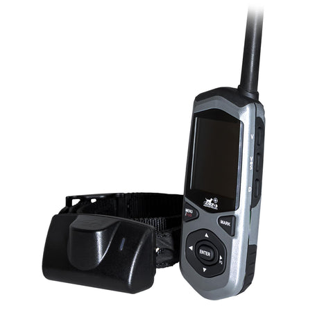 DE Systems Dog Expedition Border Patrol TC1 GPS System & Remote Trainer, Rechargeable Programmable Wireless Dog Containment Tracking Training E-Collar, 50 Stimulation Levels, 800-Yard Radius
