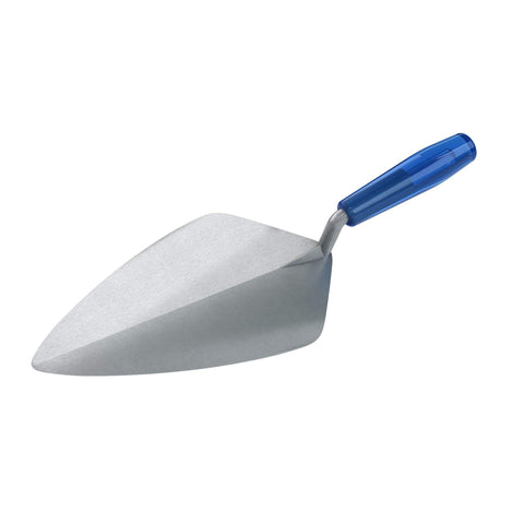 Bon 72-456 Brick Trowel - Carbon Steel Wide London 11-inch P Handle - For Brick, Block and Stone Masonry Construction