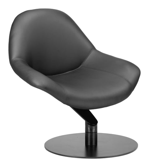Zuo Poole Accent Chair Black
