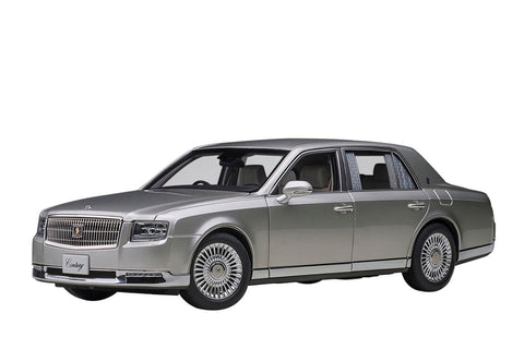 Autoart Toyota Century with Curtains RHD (Right Hand Drive) Silver Special Edition 1/18 Model Car