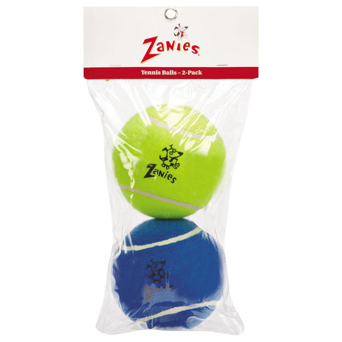 Zanies 5" Tennis Ball for Dogs, 2-Packs