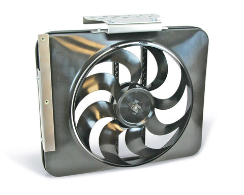 Flex-A-Lite Direct-Fit Black Magic Xtreme Electric Fan for 1979-1993 Ford Mustang (185 / 105401)