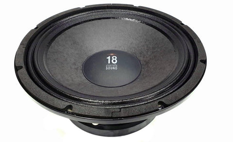 18 Sound 12MB710-8 LF Drivers 12-inch Mid Bass Compact 2-Way Reflex Enclosures Interleaved Sandwich Voice Coil 500-Watt