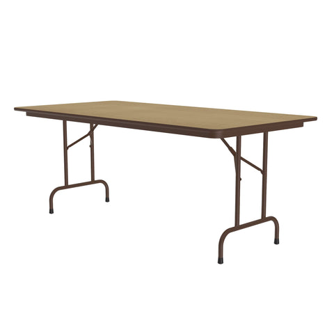 Correll CF3696PX-16 3/4" Thick Core High-Pressure Top Folding Tables, Fusion Maple