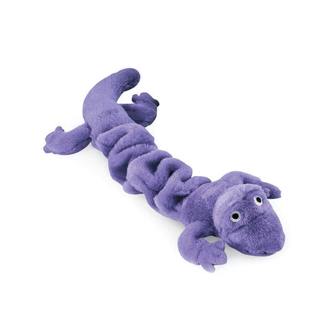 Zanies Bungies Gecko Dog Toys, Purple, 16"–24"