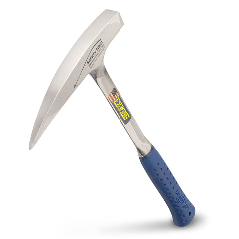 ESTWING Rock Pick - 22 oz Geology Hammer with Pointed Tip & Shock Reduction Grip - E3-23LP