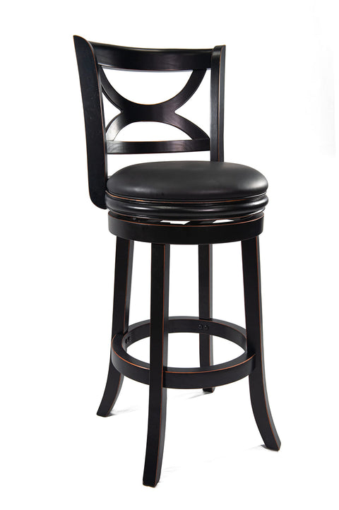 29 Florence Swivel Stool` Black Sandthru