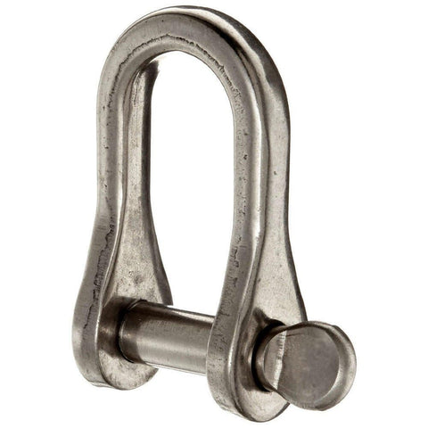 D Shackle, Screw Pin, 880 lb.
