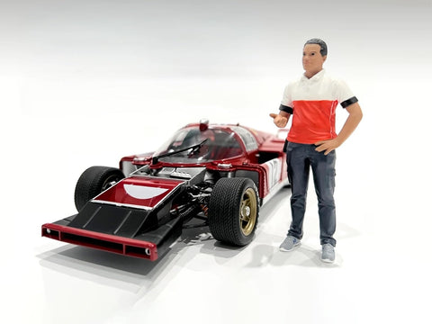 American Diorama Race Crew Figure #4 for 1/24 Scale Models AD-25004