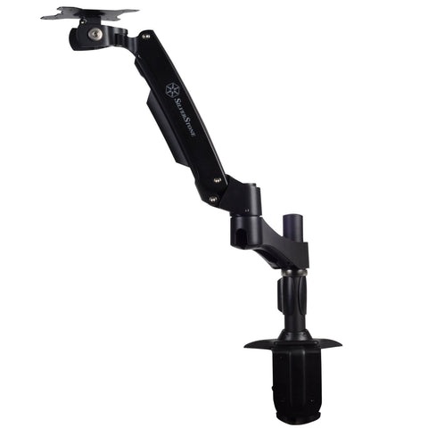 SilverStone Technology ARM One Articulating Single Arm Computer Monitor Desk Mount/Mounting Bracket (ARM11BC), TAA Compliant