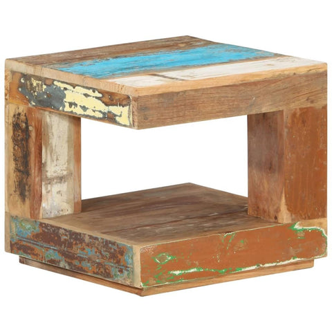 vidaXL Coffee Table, Accent Side Table, Couch Sofa Table for Home Living Room, Center End Table, Farmhouse Style, Solid Wood Reclaimed