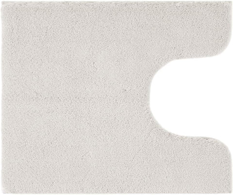 Oakestry Marshmallow Contour U-Shaped Non-Slip Backing Shower and Bath Room Rugs Water Absorbent Thick Durable Anti Skidding Protecting, 20x24, Taupe