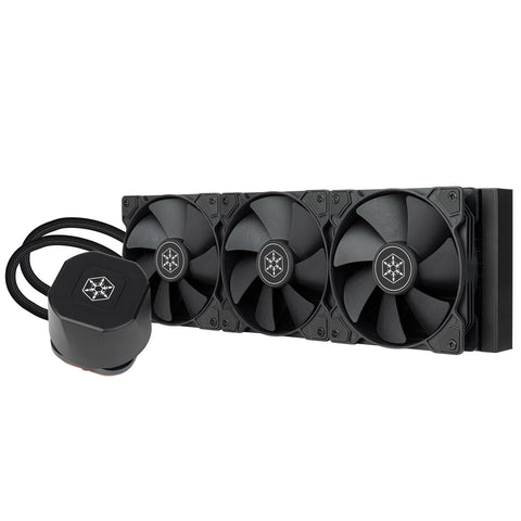 AIO CPU liquid cooling/BK/Triple 120mm PWM fan/CF pump/Universal Intel & AMD socket solution