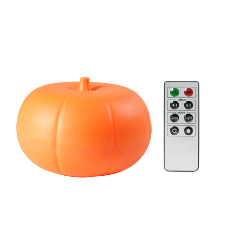CANDLE CHOICE Candle Choice LED Pumpkin Light with Remote and Timer, Jack-O-Lantern Light, Halloween Light, Flameless Candle for Pumpkin