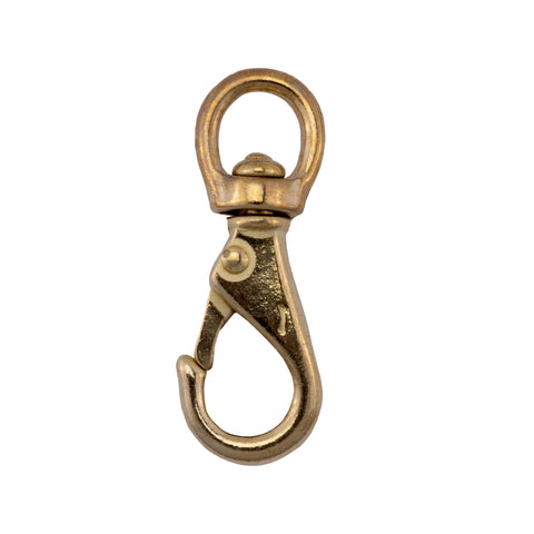 WHITECAP IND Whitecap S-1104C Swivel Eye Boat Snap - 3-1/4" Length, Bronze
