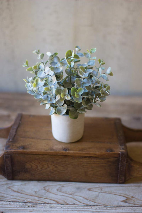 Kalalou CNL1136 Artificial Boxwood, Green, White