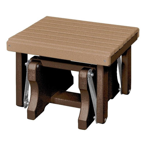 American Furniture Classics Gliding Ottoman in Cedar/Tudor Made in the USA