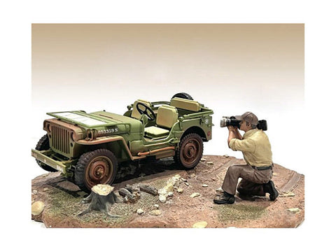 American Diorama 4X4 Mechanic Figure 7 for 1/18 Scale Models