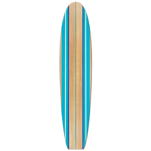 Beistle Large 6' x 15.75" Cardboard Luau Surfboard Stand-Up- Hawaiian Tropical Photo Booth Prop, Photography Background