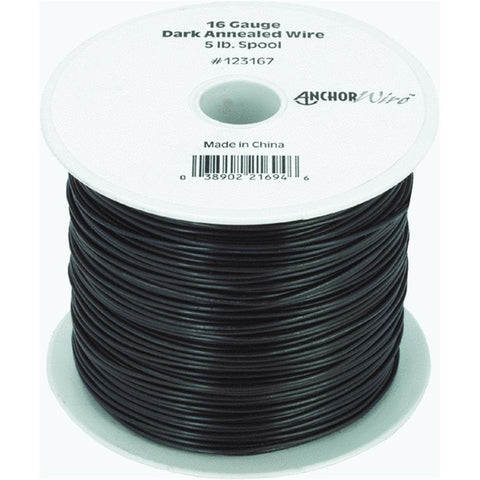 Hillman 830 ft. L Black Annealed Steel 18 Ga. Mechanics Wire