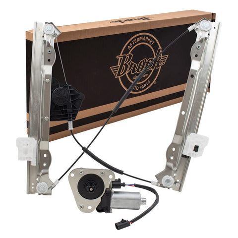 Window Regulator w/Motor for 2011-2014 Avenger Sedan 2 Pin Connector Front for 2011-2014 200 68021447AA Left CH1350166