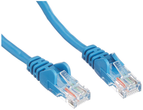 Belkin CAT5e Snagless Patch Cable, 3 ft, Blue