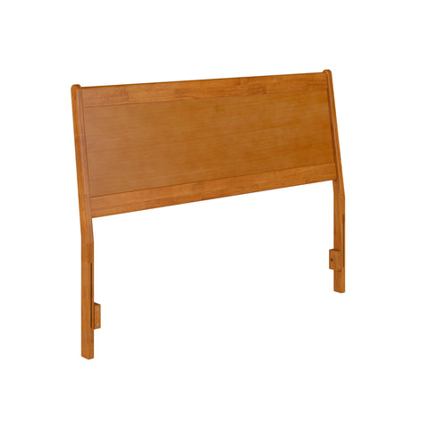 AFI, Casanova Queen Solid Wood Panel Headboard, Light Toffee