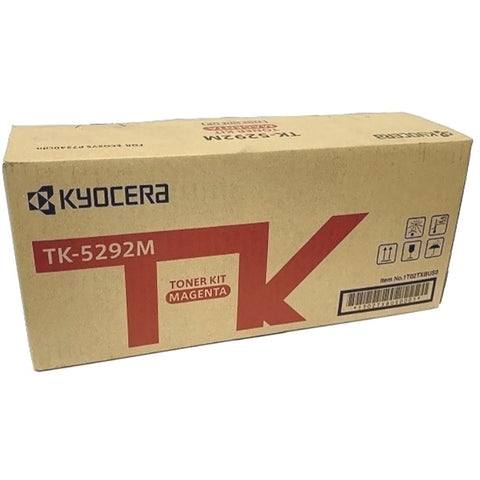 KYOCERA TK-5292M Original Laser Toner Cartridge - Magenta - 1 Each - 13000 Pages