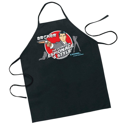 ICUP Archer The Ultimate in Espionage Apron, Clear