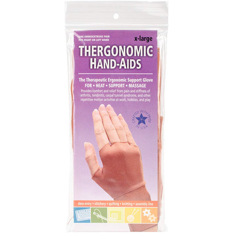 Thergonomic Hand-Aids Support Gloves, Extra Large