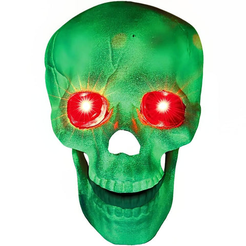 Crazy Bonez Seasons (HK) Ltd. Glow in The Dark Talking Skull Prop Standard